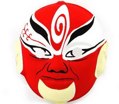 Plastic Beijing Opera Facial masks MK-001