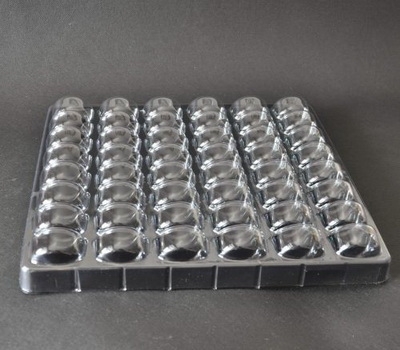 Food grade plastic blister packaging for macaron with 48 holders MC-004