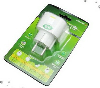 Plastic blister packaging for conversion plugs ED-006