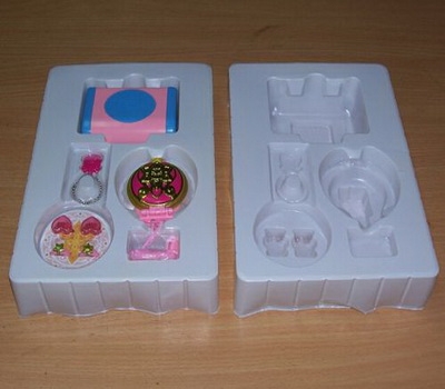 White blister inner tray for toys packaging GT-007