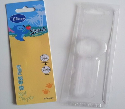 Plastic blister card for nail clipper PM-005