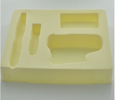 Plastic flocking packaging tray FP-010