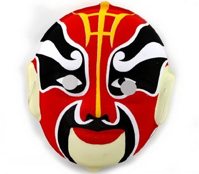 Plastic Beijing Opera facial mask MK-010