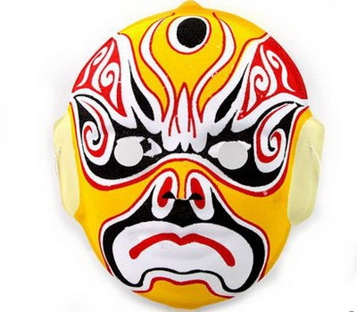 Beijing opera plastic face masks MK-012