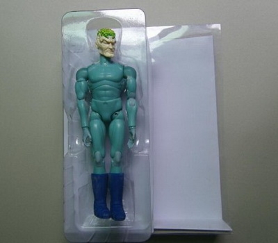 Plastic blister packing for toy figurine GT-013