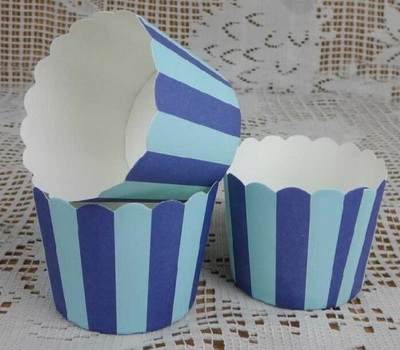Food grade paper cup cake with printing PA-014