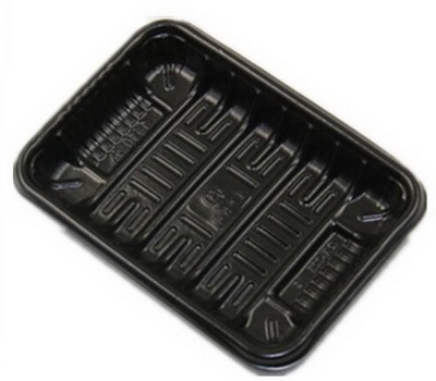 Custom design plastic disposable food packaging tray FD-031
