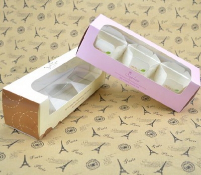 Cake plastic window box FD-002