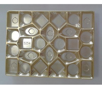 Plastic blister packaging for chocolate FD-012