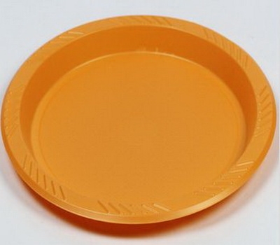 Round blister plastic food display tray FD-015