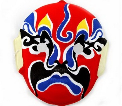 Custon Beijing opera plastic facial mask MK-005
