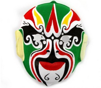 Plastic Beijing opera face mask MK-011