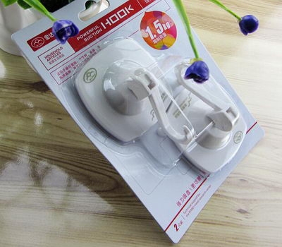 Plastic blister packing for suction hook PM-014